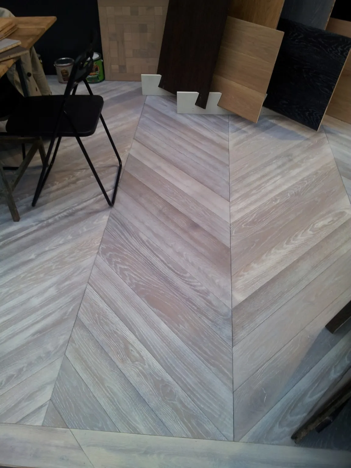 Chevron parketta referencia 4
